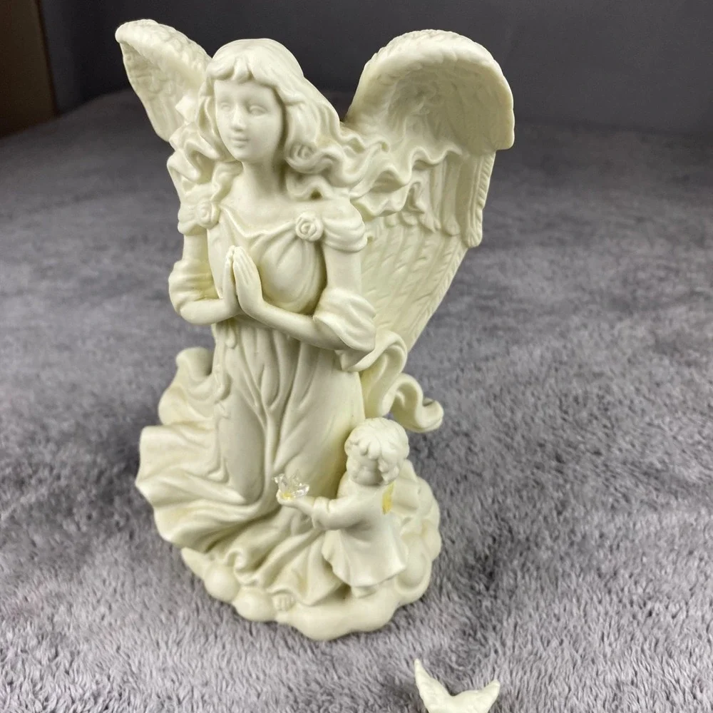 PartyLite Angel‎ With Child Angel Single Candle Holder - Picture 3 of 12